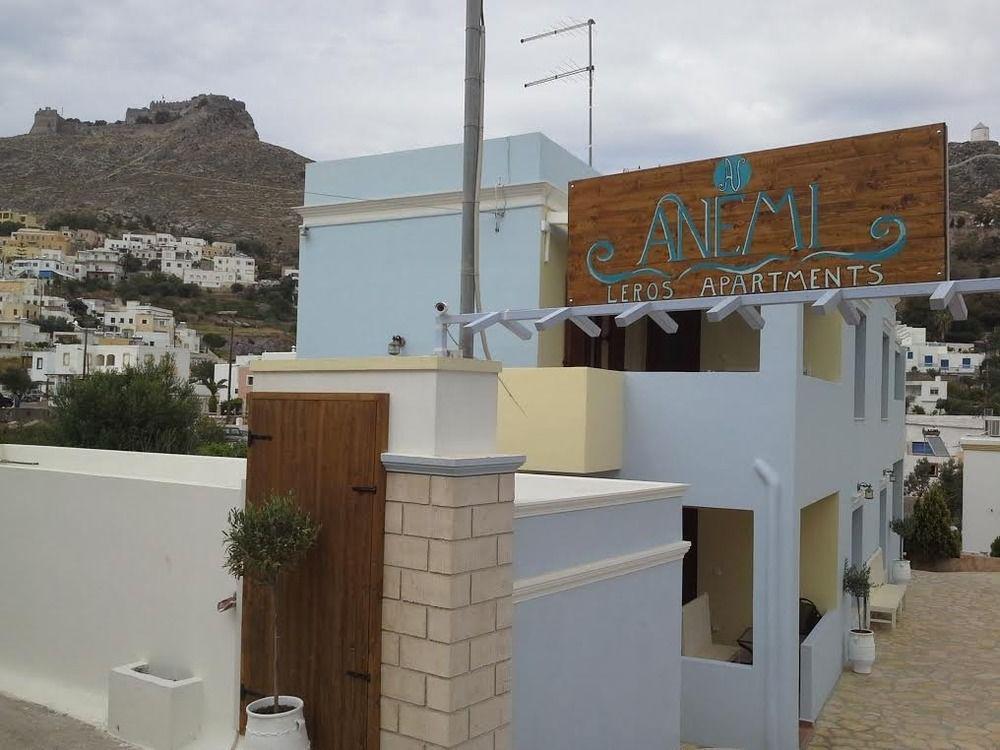 Anemi Leros Apartments Panteli Екстериор снимка